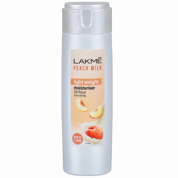 Lakme Peach Milk Light Weight 24 Hour Non Sticky Moisturiser 120 ml