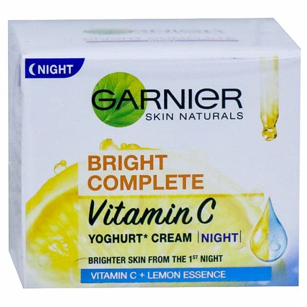 Garnier Bright Complete Vitamin C Yoghurt Night Cream 18 g