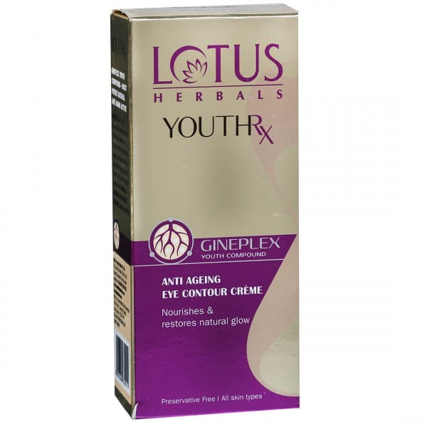 Lotus Herbals YouthRx Gineplex Anti Ageing Eye Contour Creme 15 ml
