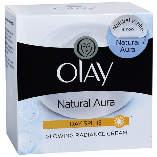 Olay Natural Aura Glowing Radiance Spf 15 Day Cream 50 g