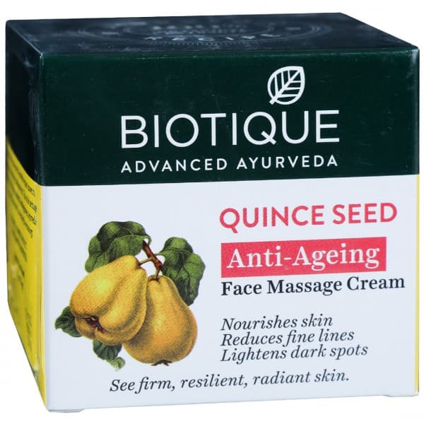 Biotique Quince Seed Anti Ageing Face Massage Cream 50 g