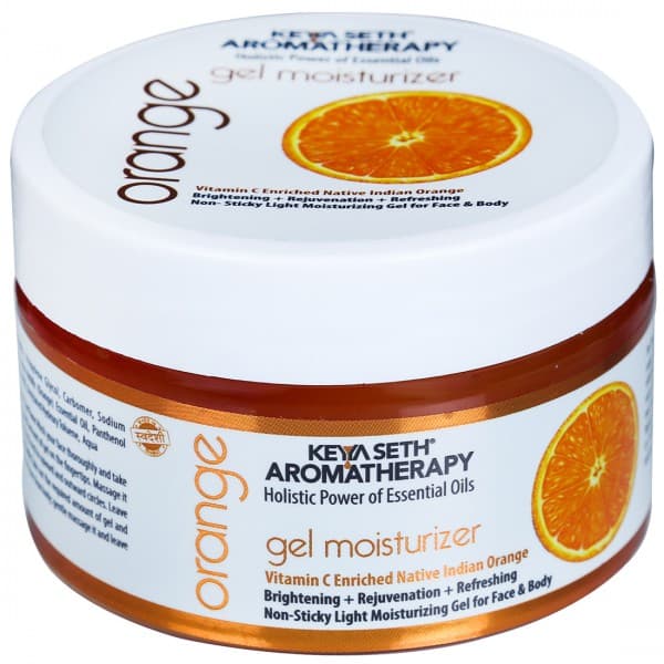 Keya Seth Aromatherapy Orange Gel Moisturizer for Face & Body 160 g
