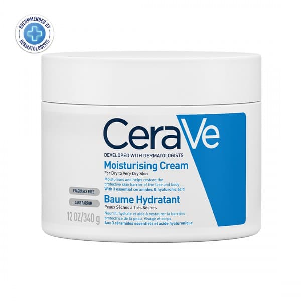 CeraVe Moisturising Cream for Dry to Very Dry Skin 340 g