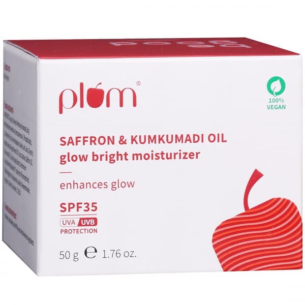 Plum Saffron & Kumkumadi Oil Glow Bright SPF 35 Moisturizer 50 g