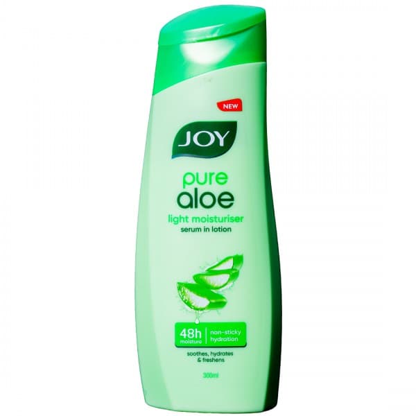 Joy Pure Aloe 48h Moisture Light Moisturiser Serum In Lotion 300 ml