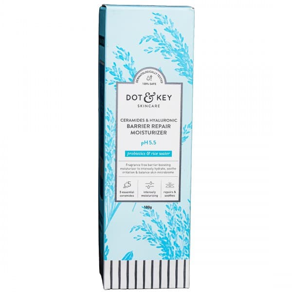 Dot & Key Ceramides & Hyaluronic Barrier Repair Moisturizer With Probiotics & Rice Water 100 g