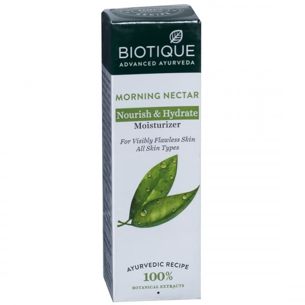 Biotique Morning Nectar Nourish & Hydrate Visibly Flawless Skin Moisturizer 120 ml