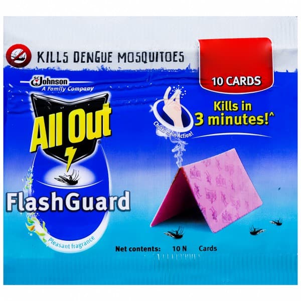 All Out Flash Guard 10 Cards