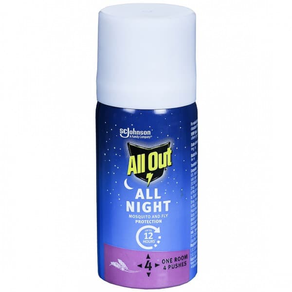 All Out All Night Mosquito And Fly Protection Spray 15 ml