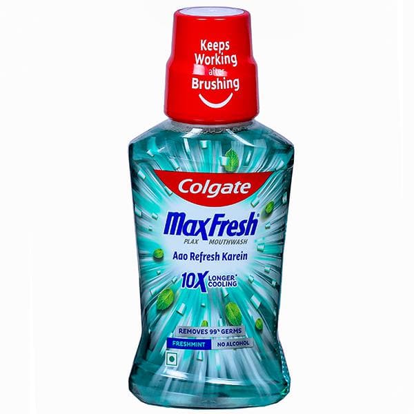 Colgate MaxFresh Plax Freshmint Mouthwash 250 ml