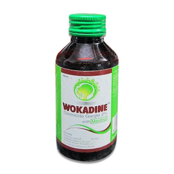 Wokadine (Menthol) Gargle 100 ml