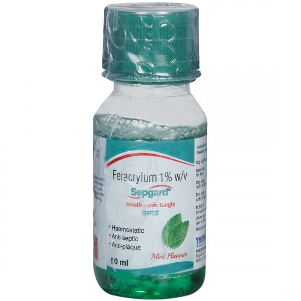 Sepgard Mint Flavour Mouthwash 50 ml