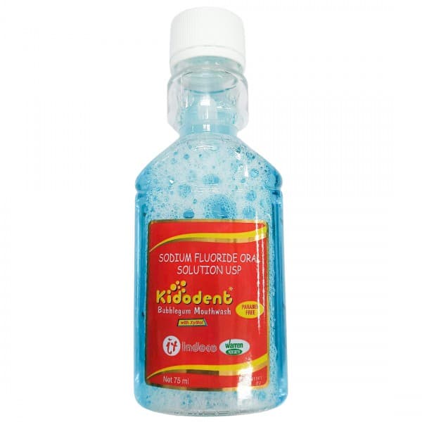 Kidodent Bubblegum Mouthwash 75 ml