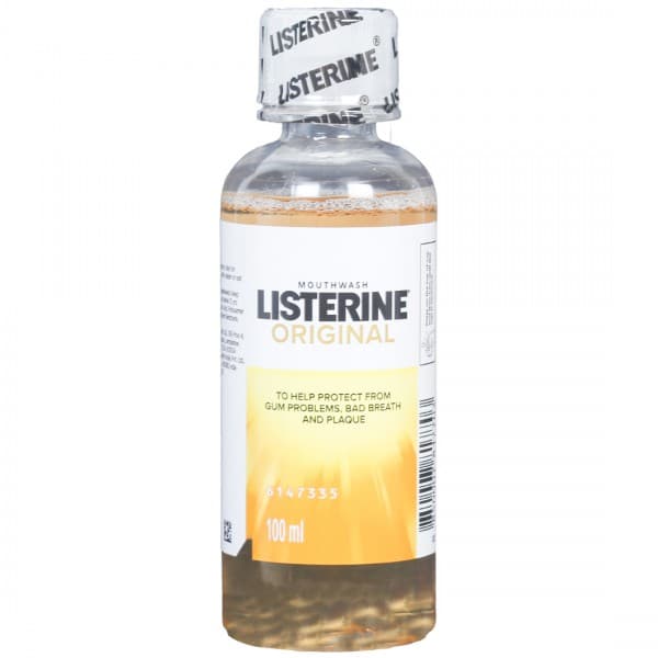 Listerine Original Mouthwash 100 ml