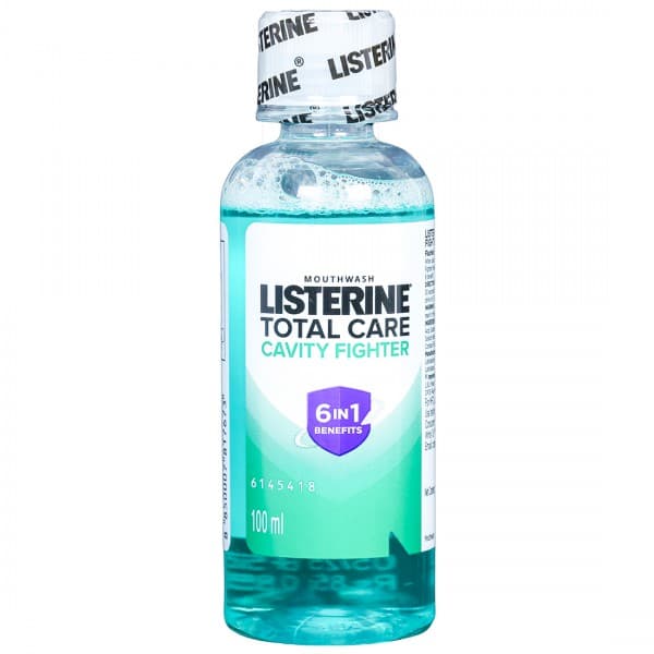 Listerine Total Care Cavity Fighter Mouthwash 100 ml
