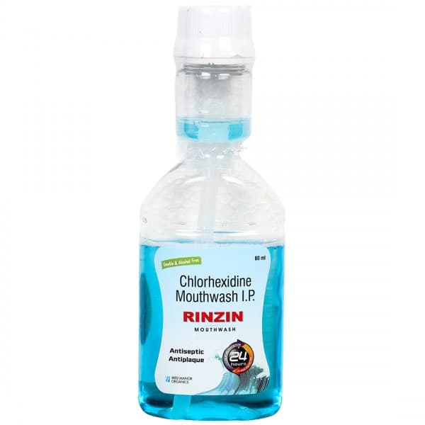 Rinzin Gentle & Alcohol Free Mouthwash 80 ml