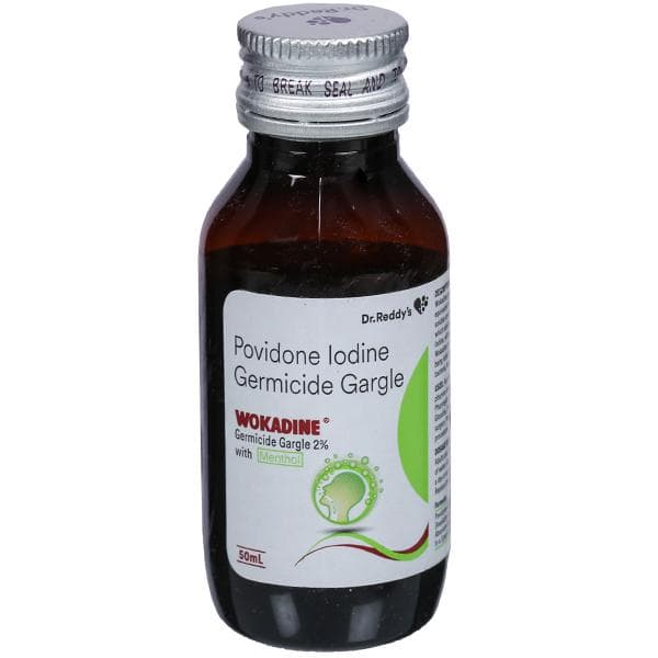 Wokadine (Menthol) Gargle 50 ml