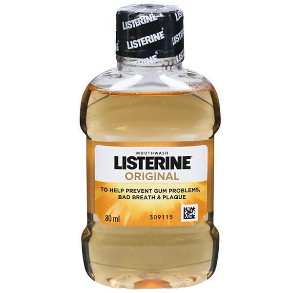 Listerine Original Mouthwash 80 ml