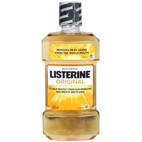 Listerine Original Mouthwash 500 ml