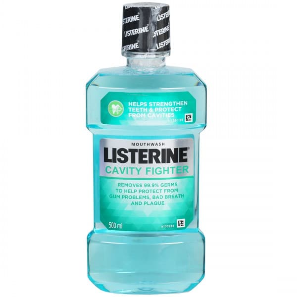 Listerine Cavity Fighter Mouthwash 500 ml