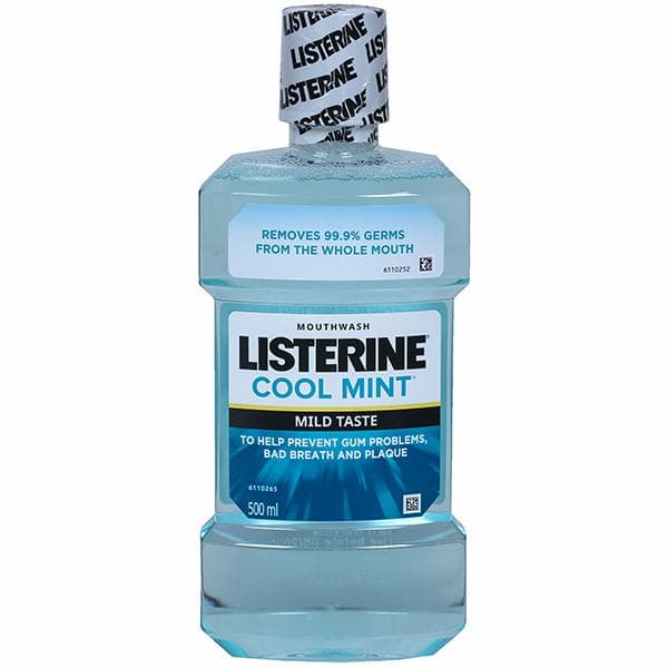 Listerine Coolmint Mild Taste Mouthwash 500 ml