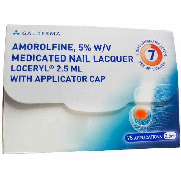 Loceryl Nail Lacquer 5% w/v 2.5 ml