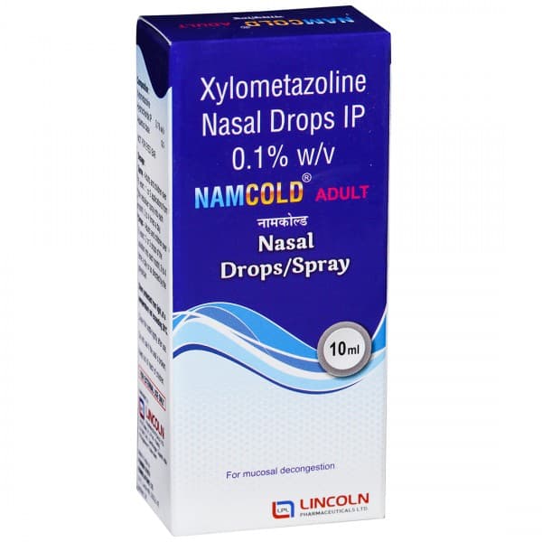 Namcold Adult Nasal Drops/Spray 10 ml