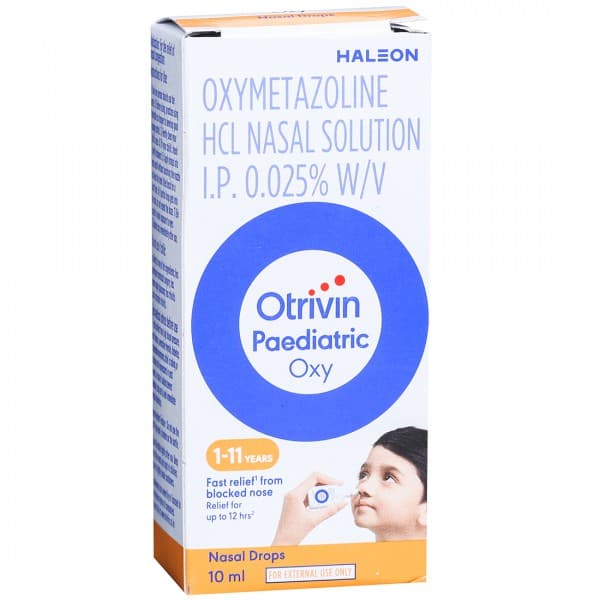 Otrivin Paediatric Oxy Nasal Drops 10 ml