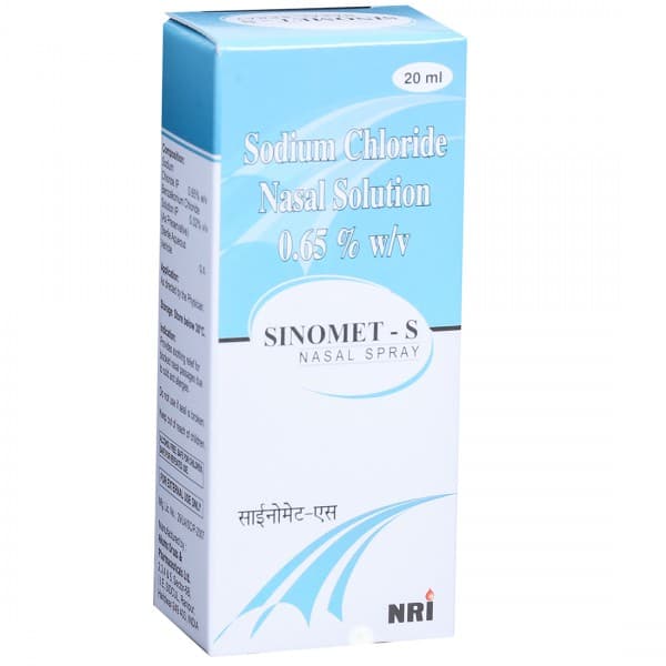 Sinomet S Nasal Spray 20 ml