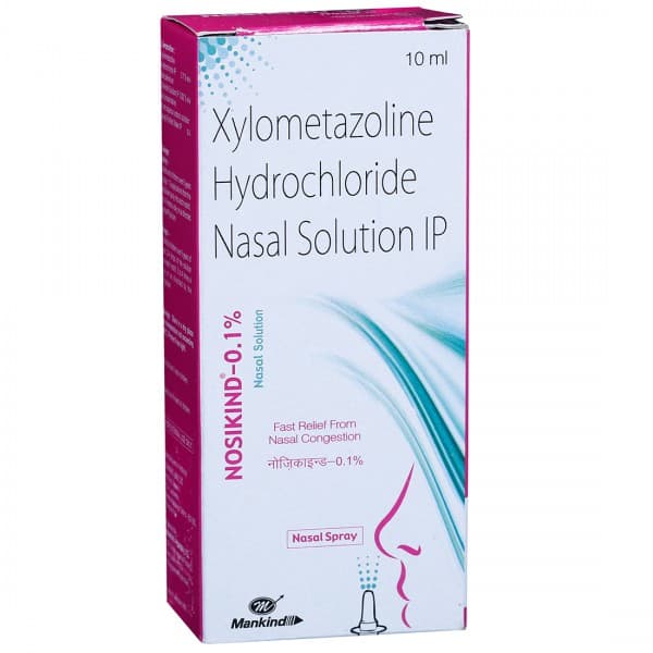 Nosikind 0.1% Nasal Solution 10 ml