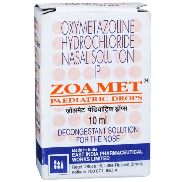 Zoamet Paediatric Nasal Solution 10 ml