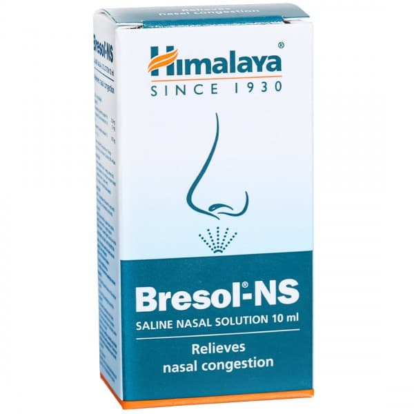 Himalaya Bresol Ns Saline Nasal Solution 10 ml