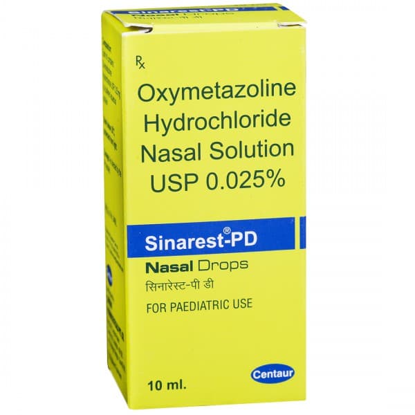 Sinarest PD Nasal Drops 10 ml