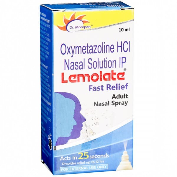 Lemolate Adult Nasal Spray 10 ml