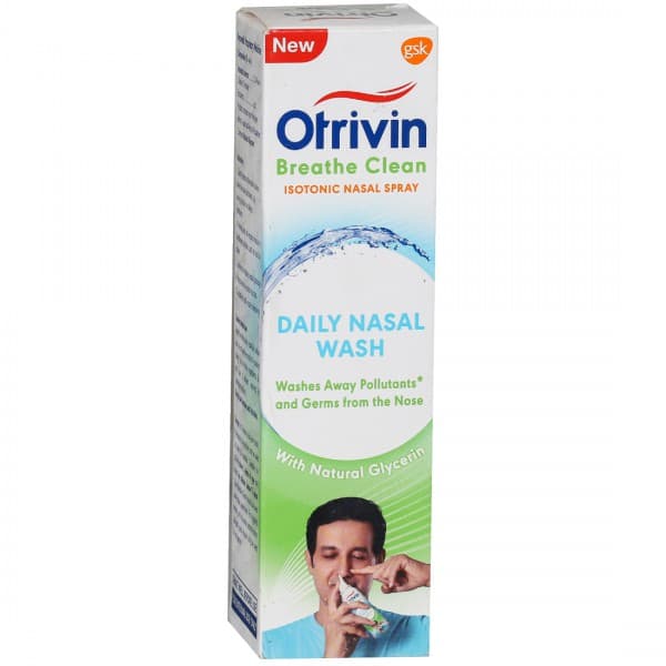 Otrivin Breathe Clean (New) Isotonic Nasal Spray 100 ml