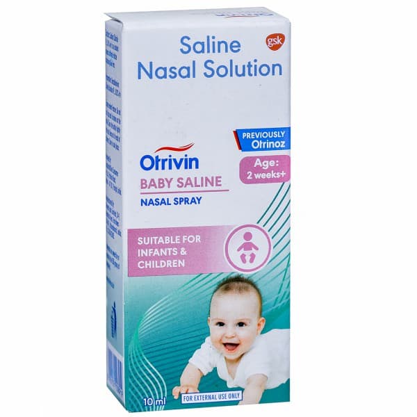 Otrivin Baby Saline Nasal Spray 10 ml