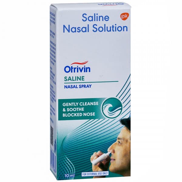 Otrivin Saline Nasal Spray 10 ml