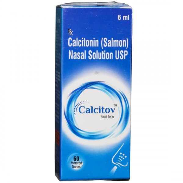 Calcitov Nasal Spray 6 ml (60 Metered Doses)