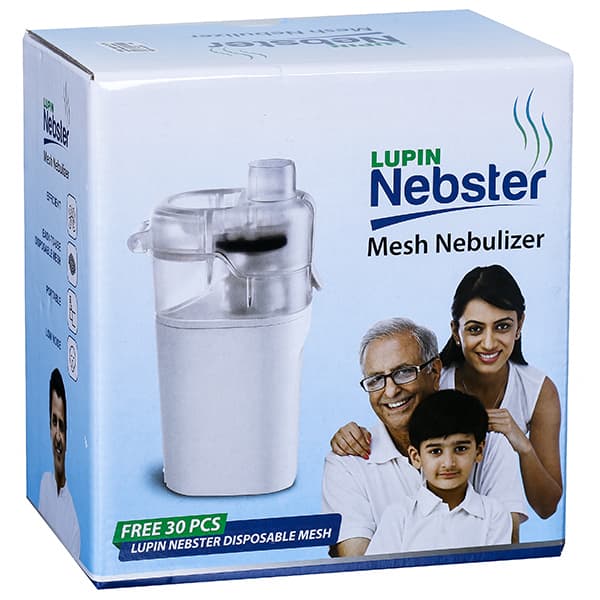 Lupin Nebster Mesh Nebulizer 45 x 125 x 70 mm