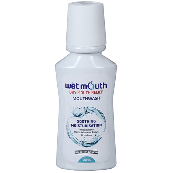Wet Mouth Mouthwash (Peppermint Flavour) 200 ml