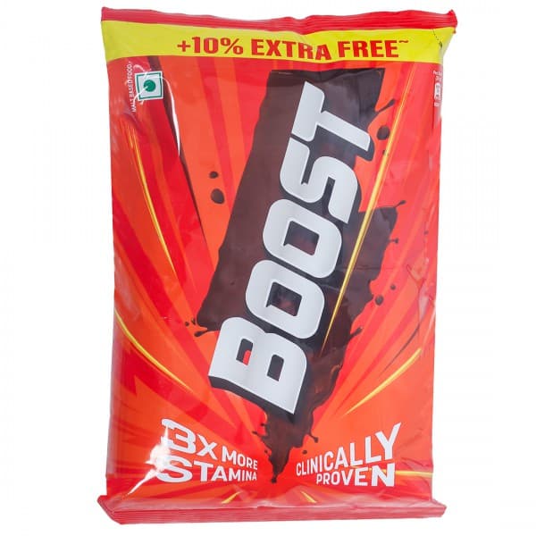 Boost 3X More Stamina Powder (+10% Extra Free) Pouch 550 g