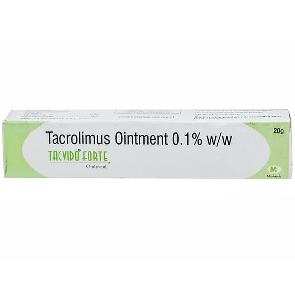 Tacvido (0.1%) Forte Ointment 20 gm