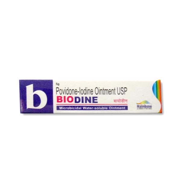 Biodine Oint 5 gm