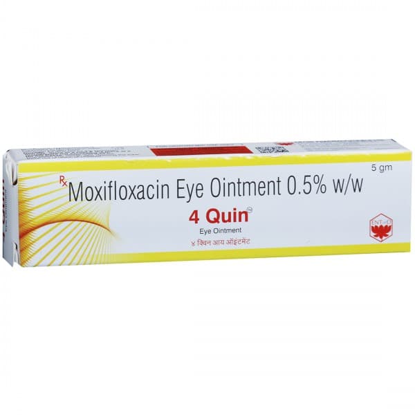 4 Quin Eye Ointment 5 gm