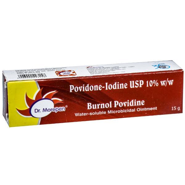 Burnol Povidine 10 % Ointment 15 gm