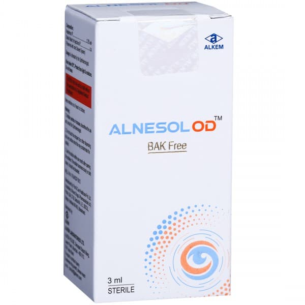 Alnesol OD 0.3% W/V Ophthalmic Solution 3 ml