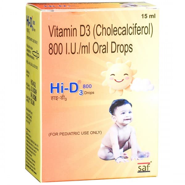 Hi D3 800 IU Drops 15 ml