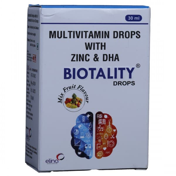 Biotality Mix Fruit Flavour Drops 30 ml