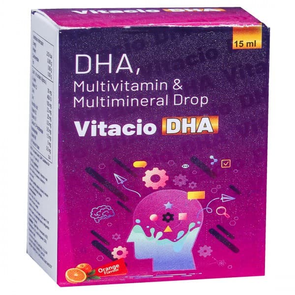 Vitacio DHA Orange Flavour Drop 15 ml