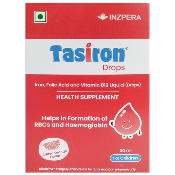 Tasiron Orange Flavour Drops 30 ml